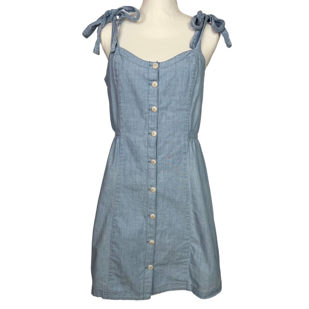 Madewell Light Blue Mini Dress